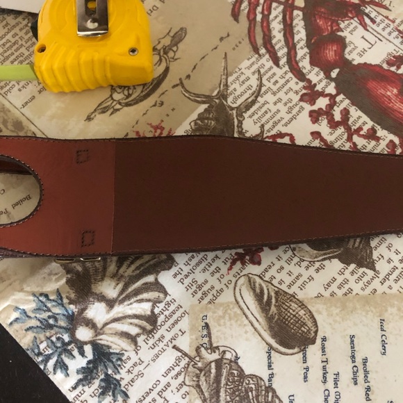 Lauren Ralph Lauren  brown equestrian belt - Picture 6 of 8